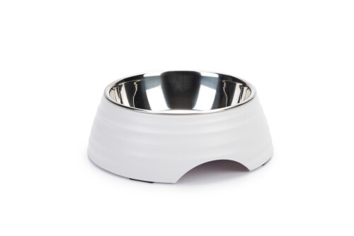 Beeztees Köpek Mama Su Kabı, Paslanmaz Çelik, 17,5cm - 1