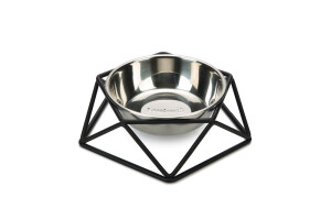 Beeztees Köpek Mama Su Kabı, Paslanmaz Çelik, 19cm, 350ml - Beeztees