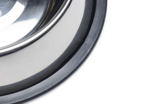 Beeztees Köpek Mama Su Kabı, Paslanmaz Çelik, Kaymaz, 18cm, 700ml - 5