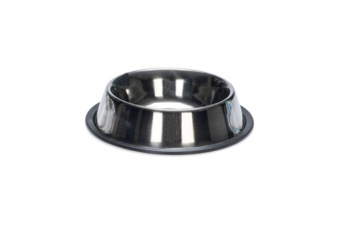 Beeztees Köpek Mama Su Kabı, Paslanmaz Çelik, Kaymaz, 18cm, 700ml - 2