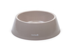 Beeztees Köpek Mama Su Kabı, Plastik, Bej, 2,25L - Beeztees