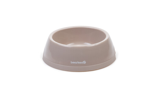 Beeztees Köpek Mama Su Kabı, Plastik, Bej, 600ml - 1