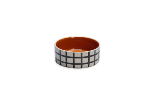 Beeztees Köpek Mama Su Kabı, Seramik, Kiremit Beyaz, 13,5cm, 500ml - 1