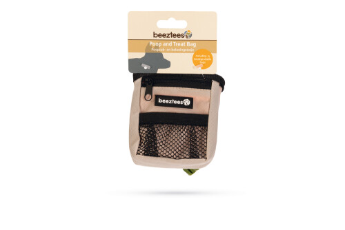 Beeztees Köpek Ödül ve Dışkı Toplama Poşeti Taşıma Bel Çantası, Gri, 8x14x10cm - 3