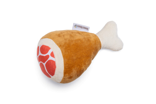 Beeztees Köpek Oyuncağı, But, Peluş, Kahverengi, 22x11,5x10cm - 1