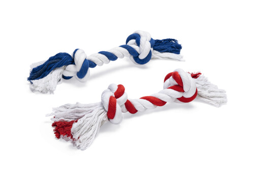 Beeztees Köpek Oyuncağı, Çift Düğümlü Diş İpi, Pamuk İplerden, 62x11x11cm, 400gr - 1