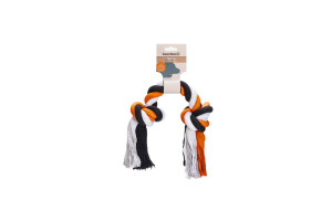 Beeztees Köpek Oyuncağı, Diş İpi, Çift Düğümlü, 50x9x7,5cm, 319gr - Beeztees