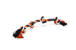 Beeztees Köpek Oyuncağı, Diş İpi, Dört Düğümlü, 40x5,5x4,55cm, 140gr - Beeztees