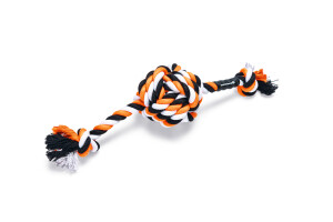 Beeztees Köpek Oyuncağı, Diş İpinden Top ve İpi, 34x10x9cm, 255gr - Beeztees