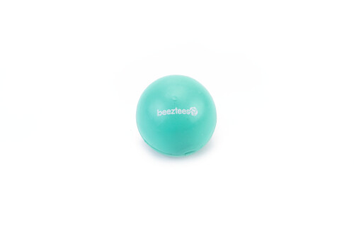 Beeztees Köpek Oyuncağı, Dolu Top, Kauçuk, Turkuaz, 4,5cm - 1
