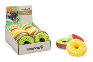 Beeztees Köpek Oyuncağı, Donut, Peluş, Çeşitli Renklerde, 12x12x5cm - 12