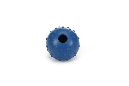 Beeztees Köpek Oyuncağı, Ödül ve Oyun Topu, Kauçuk, Mavi, 5cm - 1