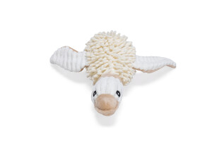 Beeztees Köpek Oyuncağı, Ördek, Peluş, Beyaz, 33x33x9cm - 3