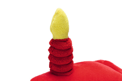 Beeztees Köpek Oyuncağı, Pasta Dilimi, Peluş, Renkli, 19x14x11cm - 13