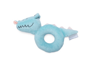 Beeztees Köpek Oyuncağı, Peluş, Turkuaz, 16x18x8,5cm - 1