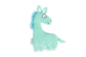 Beeztees Köpek Oyuncağı, Sesli, At, Kadife, Mavi, 23x13x4cm - Beeztees