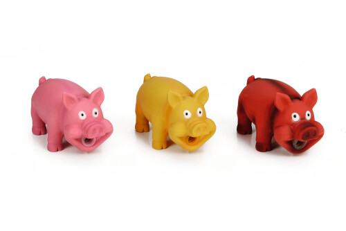 Beeztees Köpek Oyuncağı, Sesli, Domux, Lateks, Çeşitli Renklerde, 16x7x9cm - 1