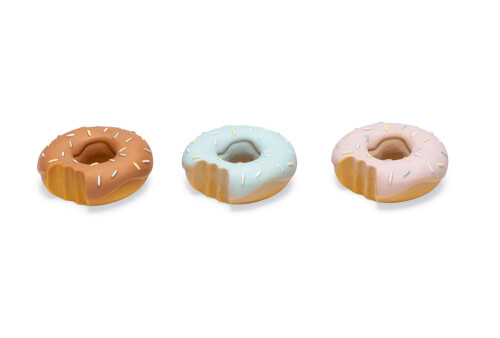Beeztees Köpek Oyuncağı, Sesli, Donut, Lateks, Çeşitli Renklerde, 7x7x3cm - 15