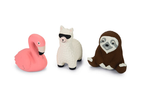 Beeztees Köpek Oyuncağı, Sesli, Hayvanlar, Lateks, Çeşitli Renklerde, 10-13cm - 1