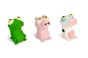 Beeztees Köpek Oyuncağı, Sesli, Komik Hayvanlar, Lateks, Çeşitli Renklerde, 11,5x7x8cm - Beeztees