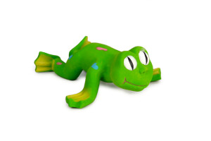 Beeztees Köpek Oyuncağı, Sesli, Kurbağ, Lateks, Yeşil, 22x20x9cm - Beeztees