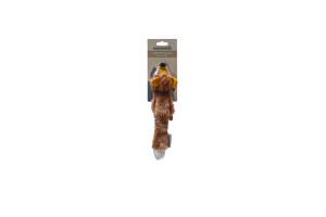 Beeztees Köpek Oyuncağı, Sesli, Tilki, Peluş, Kahverengi, 30x13x2,5cm - 2