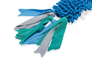 Beeztees Köpek Oyuncağı, Tut Getir, Peluş, Mavi-Yeşil, 70x10x3cm - 3