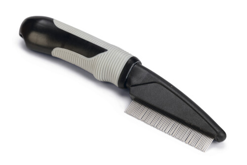 Beeztees Köpek Pire Tarağı, Siyah GRi, 21cm, 21x3,5x2,5cm - 1