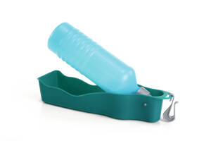 Beeztees Köpek Seyahat Su Şişesi, Mavi, 29,5x8,5x7,5cm, 750ml - Beeztees