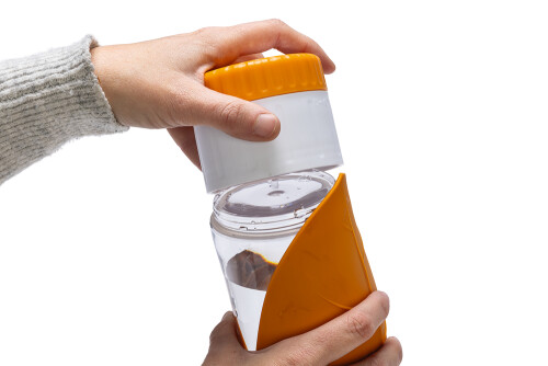 Beeztees Köpek Seyahat Su Şişesi, Ödül Kabı, Silikon, Çeşitli Renklerde, 25x9x9cm, 600ml - 7