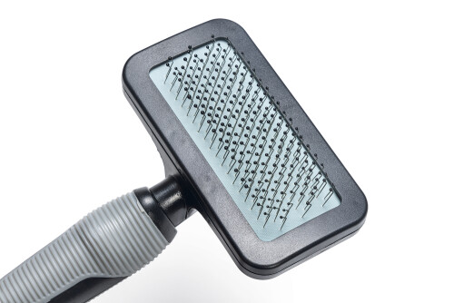 Beeztees Köpek Tarağı, Kolay Tarama, SM, Siyah Gri, 18cm, 18x10x2cm - 6