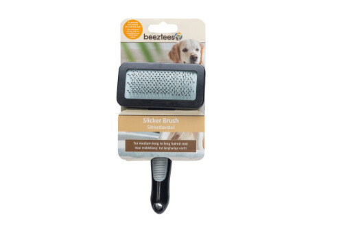 Beeztees Köpek Tarağı, Kolay Tarama, SM, Siyah Gri, 18cm, 18x10x2cm - 8