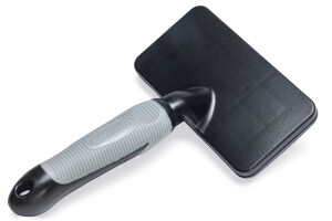 Beeztees Köpek Tarağı, Kolay Tarama, SM, Siyah Gri, 19cm, 19x12x4cm - 6