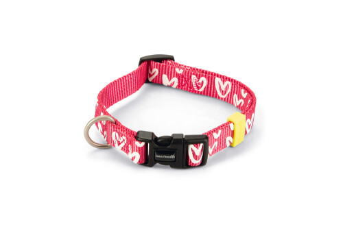 Beeztees Köpek Tasması, Pembe, 26-40cm, 15mm - 1