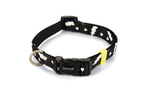 Beeztees Köpek Tasması, Siyah, 35-50cm, 20mm - 1
