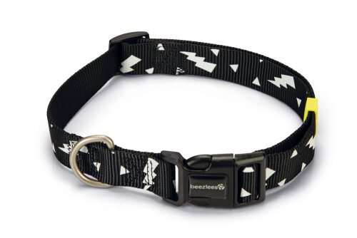 Beeztees Köpek Tasması, Siyah, 48-70cm, 25mm - 1
