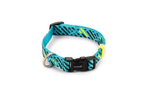 Beeztees Köpek Tasması, Turkuaz, 26-40cm, 15mm - 1