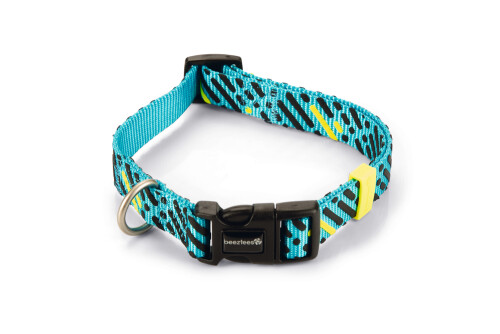 Beeztees Köpek Tasması, Turkuaz, 35-50cm, 20mm - 1