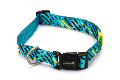 Beeztees Köpek Tasması, Turkuaz, 48-70cm, 25mm - 1