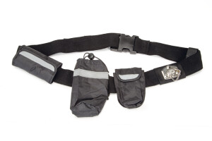 Beeztees Köpek Yürüyüş ve Koşu Şok Emicili Gezdirme Kayışı ve Bel Kemeri, Siyah, 100-130cm, 25mm - 3