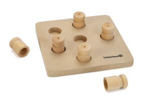 Beeztees Köpek Zeka Geliştirme Oyuncağı, Ahşap, 18x18x3cm - Beeztees