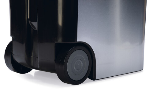 Beeztees Mama Saklama Kabı, Plastik, Tekerlekli, Özel Kapaklı, Dışı Metal Görünümlü 54L - 8