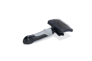 Beeztees Orta ve Uzun Tüylü Köpek Tarağı, Bas-Çek Birikmiş Tüyleri Kolay Sıyırma, Siyah, 18x8,5x6,5c - 7