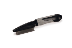 Beeztees Pire Temizleme Tarağı, Siyah, L, 21cm - Beeztees