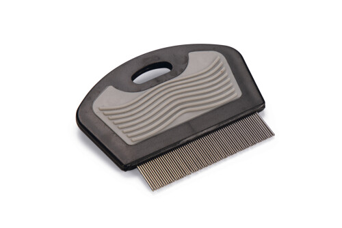 Beeztees Pire Temizleme Tarağı, Siyah, S, 7cm - 1