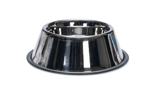 Beeztees Uzun Kulaklı Köpek Mama Su Kabı, Paslanmaz Çelik, Kaymaz, 17,5cm, 900ml - 1