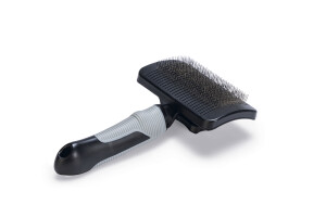 Beeztees Uzun Tüylü Köpek Tarağı, Bas-Çek Birikmiş Tüyleri Kolay Sıyırma, Siyah, 19x10,5x5cm - 8