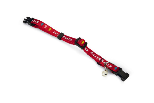 Beeztees Yavru Kedi Boyun Tasması, Zilli, Kırmızı, 17,5-23cm - 3