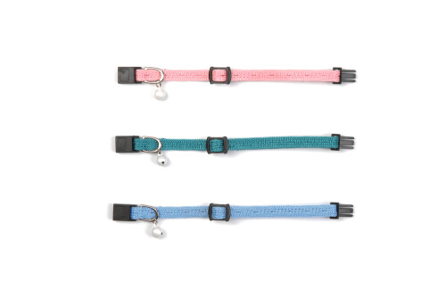 Beeztees Yavru Kedi Boyun Tasması, Zilli, Mavi, 15-22cm - 4