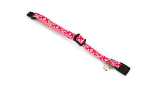 Beeztees Yavru Kedi Boyun Tasması, Zilli, Pembe, 16-23cm - 3